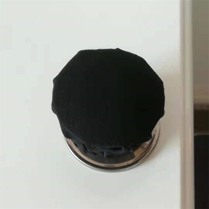 

Защитный чехол для сферической дверной ручки Обычный Большой Однотонный Тканевый Чистый Хлопок Корейский Стиль Круглый Защитный Коврик для Ручки Защита от Столкновений Black Plain