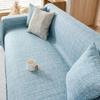 Simple Sofa Protector Four Seasons Solid Color Slipcover Multipurpose Blanket Modern Anti-slip Couch Cover Living Room Decor