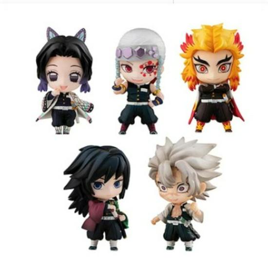 Trendy klíčenky Demon Slayer: Kreslené přívěsky na klíče od auta a přívěsky na tašku