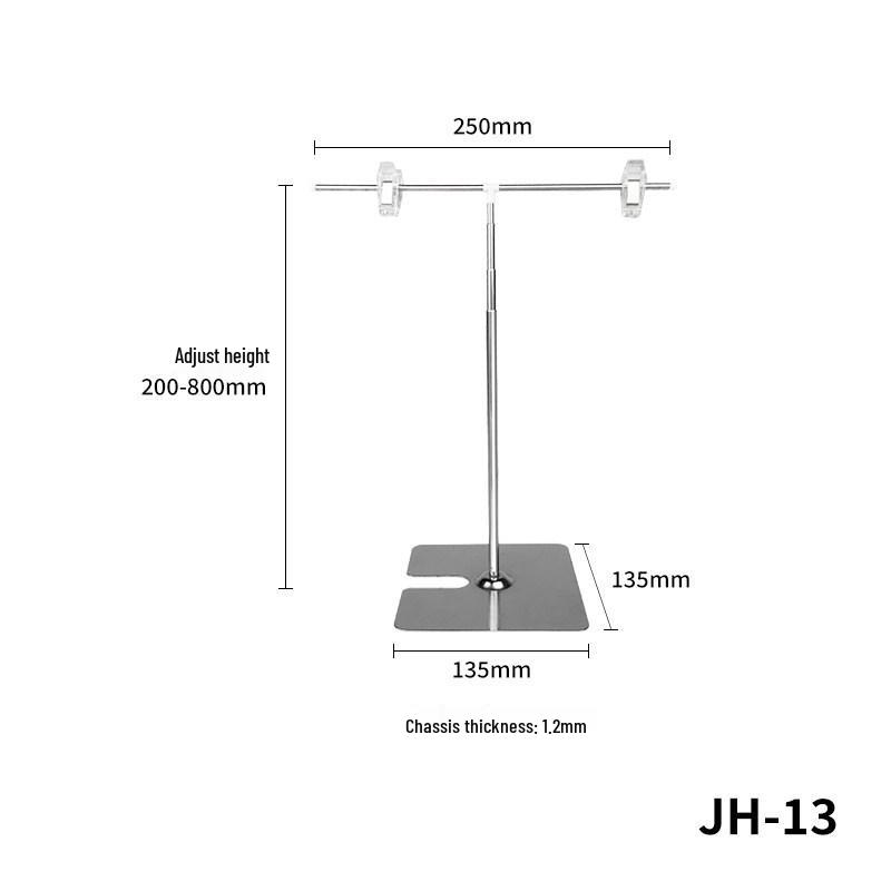 Retractable A4 Sign & Poster Floor Display Stand with Price Clip Shelf