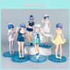 Re Zero Pvc Model Display Figural Set Of Rem And Emilia For Anime Enthusiasts And Collectors