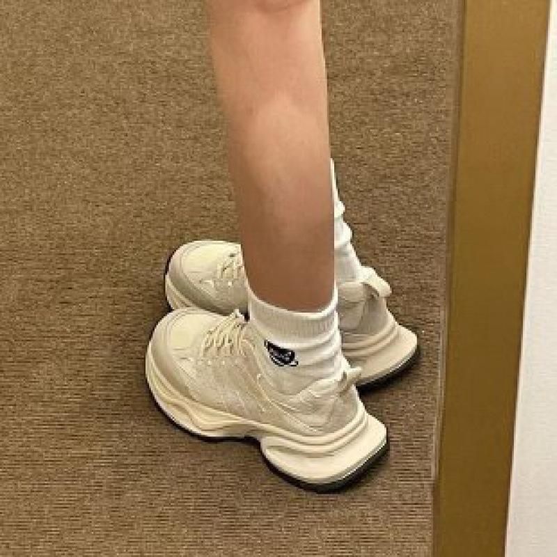 

Source 2025 Dad Shoes Women s 2024 New Summer Platform Casual Xiaobai Mountaineering Sneakers Single Mesh Transparent 35