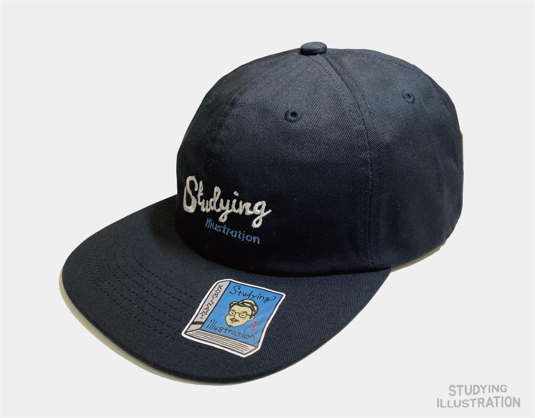 

[USED] Studying Illustration Flat Visor Cap Black