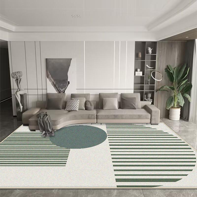 Nordic Green Carpet Living Room Decoration Bedroom Large Area Lounge Rug Home Coffee Tables Floor Mats 200x300 Room Decor Modern