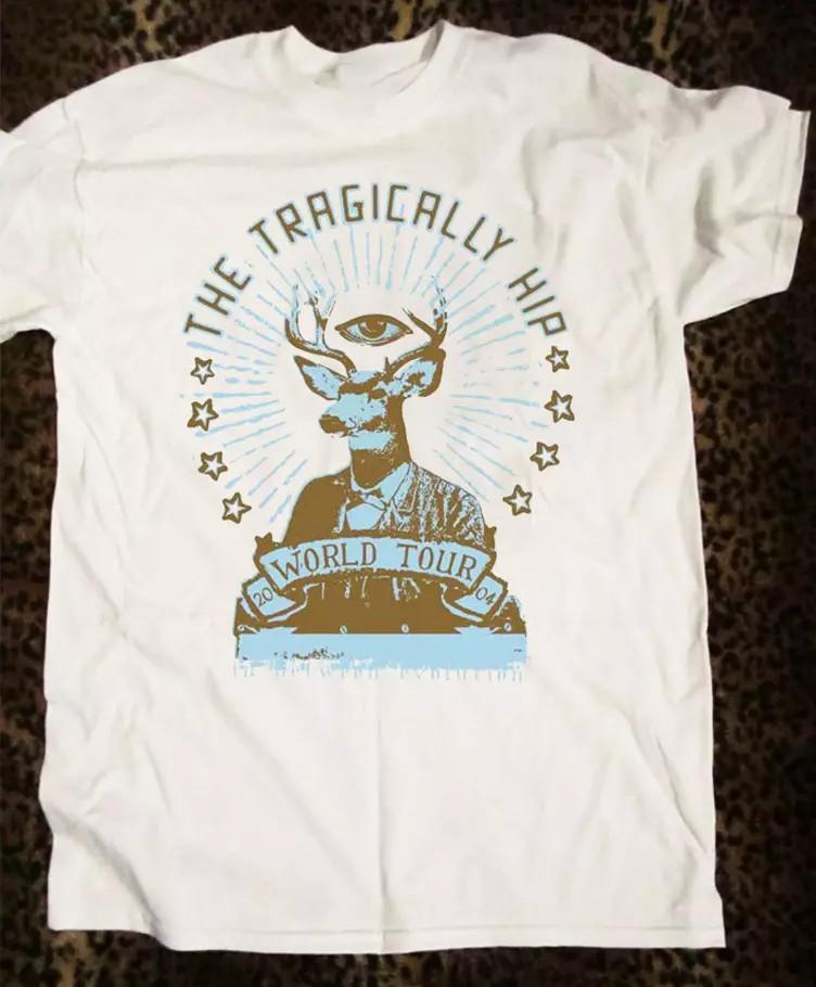 

The Tragically Hip World Tour White T Shirt Full Size S-5XL FH352 Unisex T-Shirt XXXXL