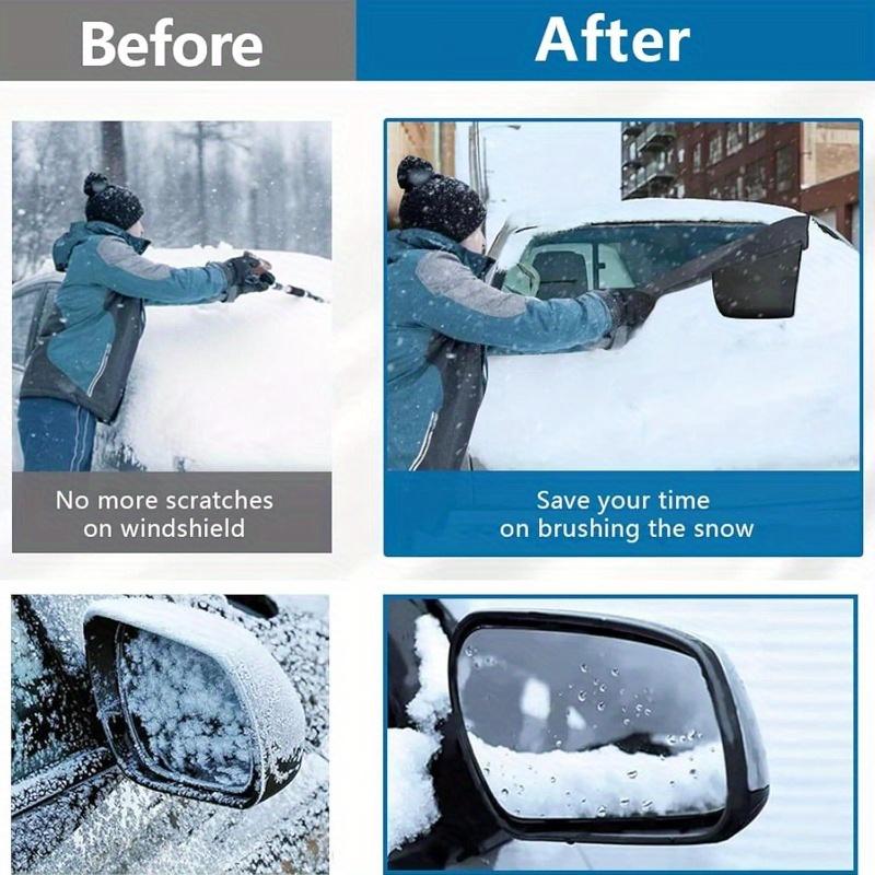 2025 Upgraded Magnetic Car Windshield Snow Cover - Fit for Most Cars,SUVs & Trucks,All-Season Anti-Freeze Protection,Windshield