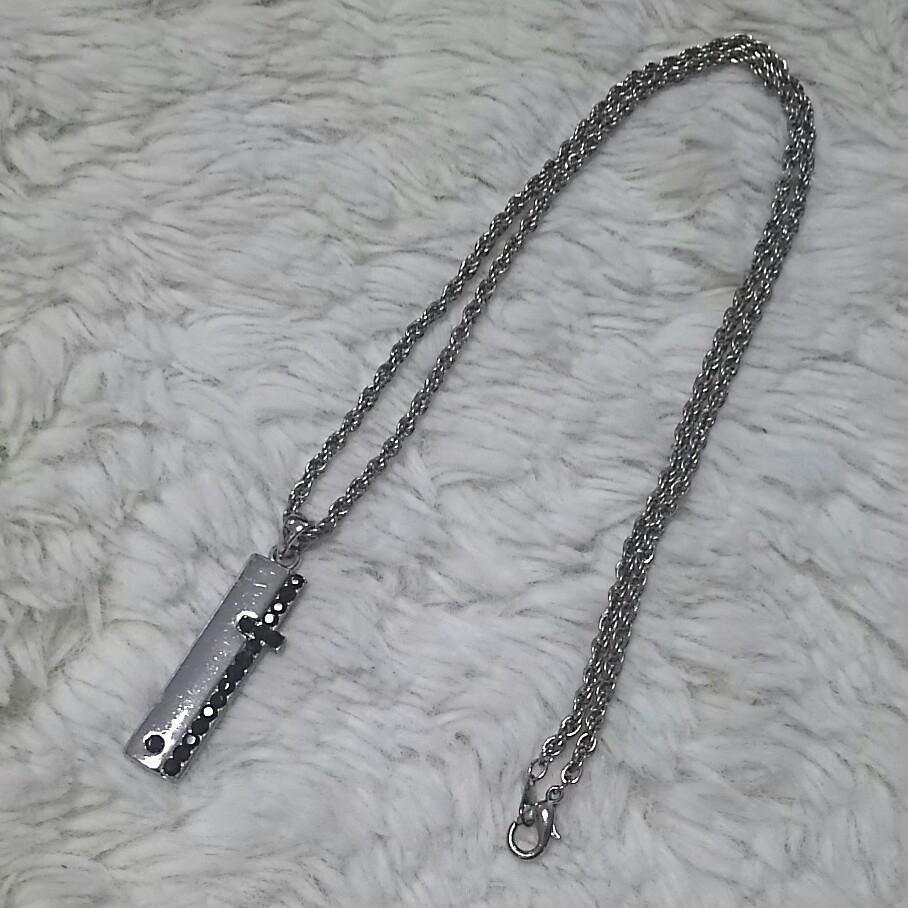 

[USED] Y2K, Achieve, K-pop, Host Lover Fuga/Plate Necklace