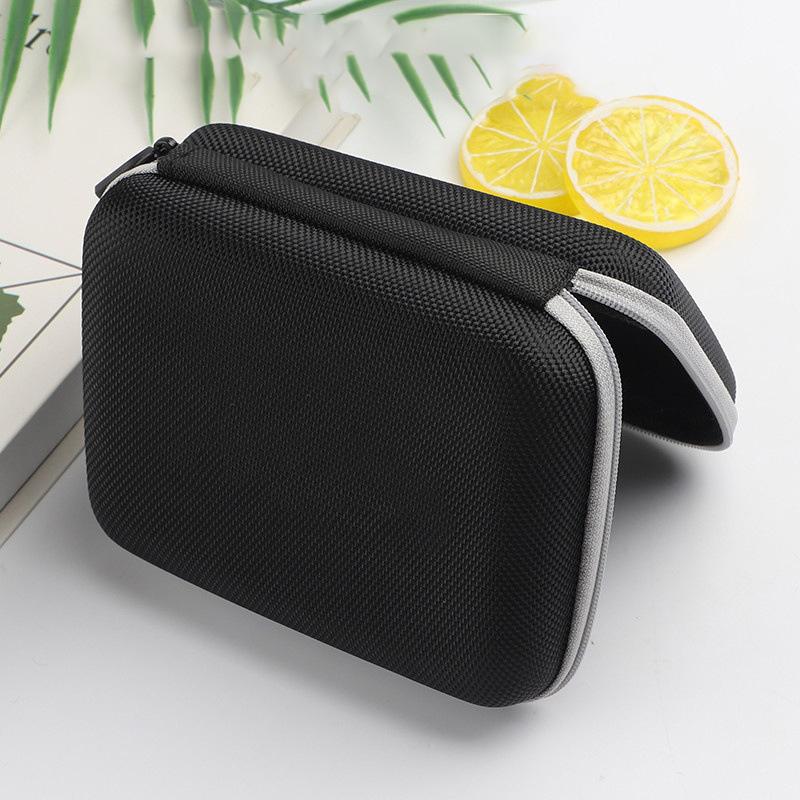 Eva Portable Earphone Storage Bag Usb Data Cable Charger Organizer Bag Charger U Disk Harddisk Shockproof Protective Cover