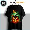 Halloween | Halloween T-shirt | Terrifying Pumpkin Head T-shirt | Short Sleeved Men and Women