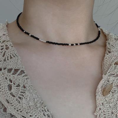 Less Is More Beads Necklace_4color