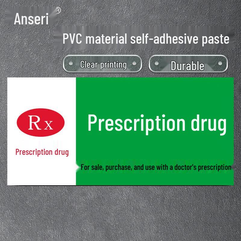 Pharmacy Classification & Partition Sign