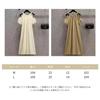 Dress with Elastic Waistband Lightweight Crew Neck Gathered Casual Loose Fit Soft Versatile Solid Color Everyday Commute Summer Comfortable Stylish