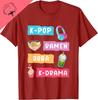 K-Pop Fashion for Fans of Korean K-Drama & K-Pop Merchandise T-Shirt Couple Custom T-Shirt Mens Clothing Camiseta Hombre
