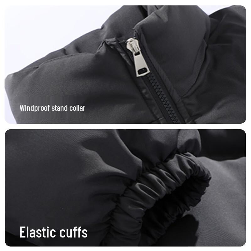 Hodo Men's Anti-Run Cotton Winter Stand-Collar Jacket