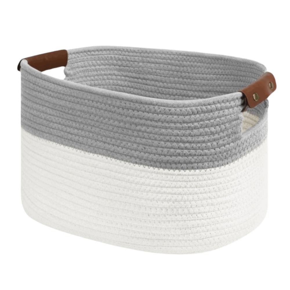 Wäschekorb mit großem Fassungsvermögen 15x10x9 Zoll Aufbewahrungskorb NEU Aufbewahrungsbehälter für Regale Wäsche