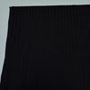 40D Black Horizontal Stripe Nylon Spandex Mesh Fabric