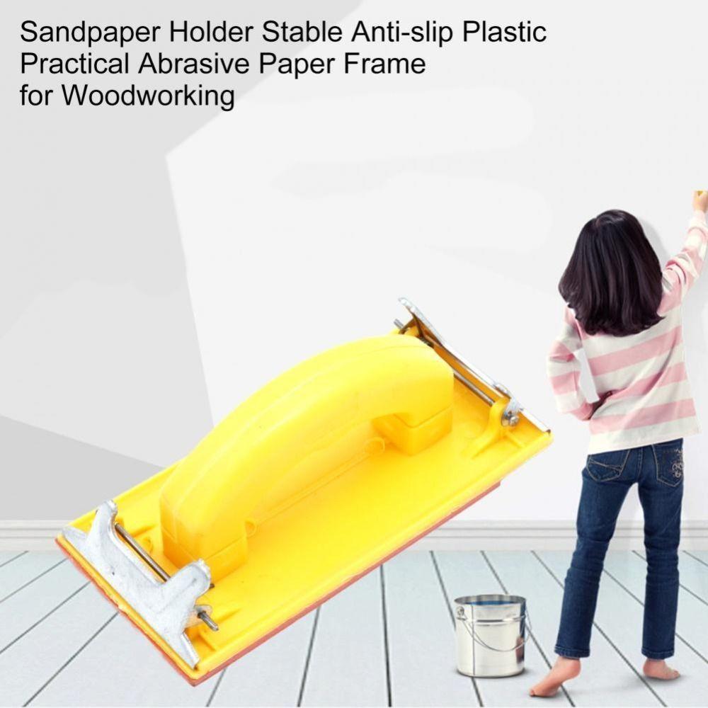 

Sander Wall Board Manual Abrasive Paper Frame Sanding Block Sandpaper Holder Sanding Disc Holder