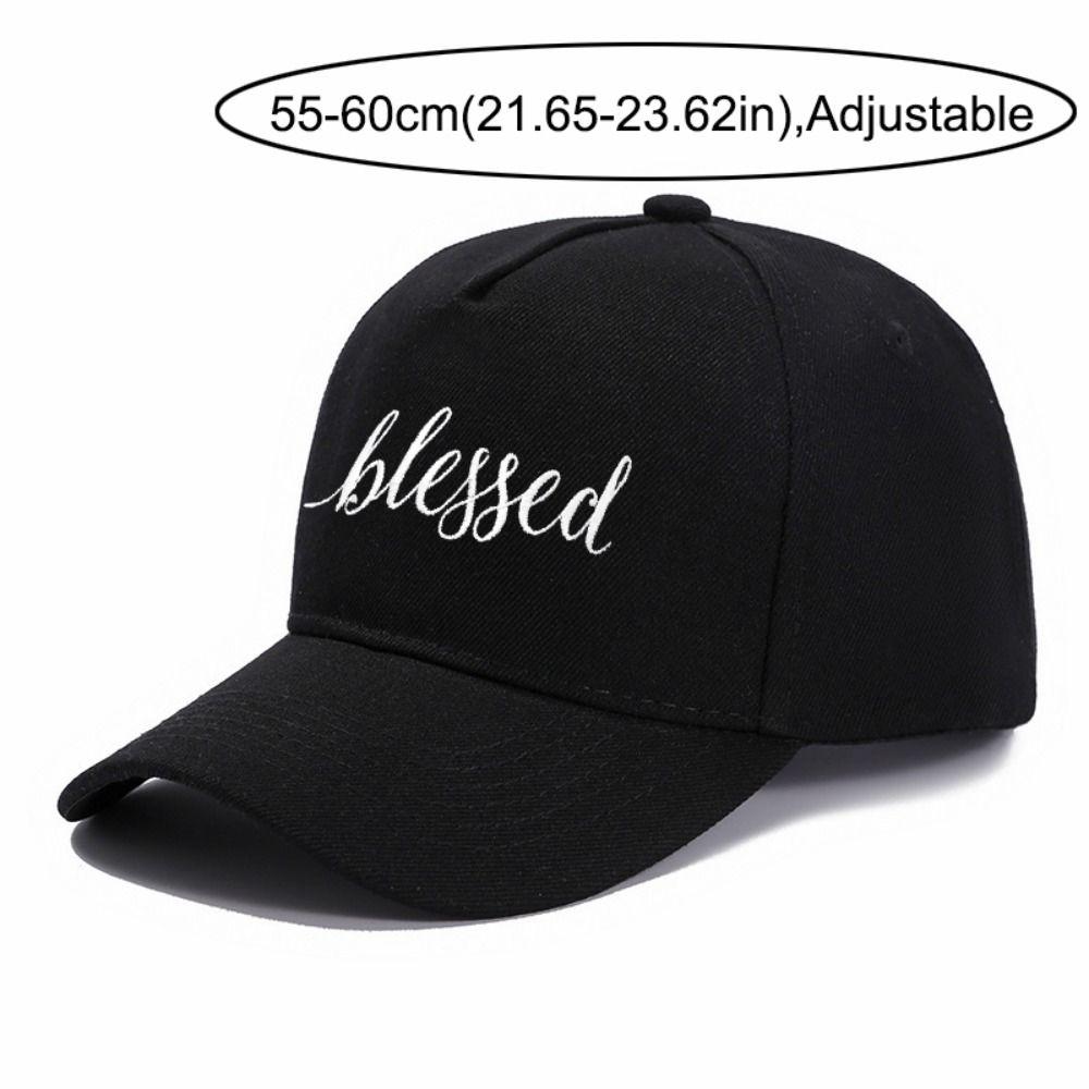 Canvas Embroidered Baseball Cap Blessed Big Brother Baseball Hats  For Man Women
