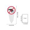 Extra Large No Peeing Dog Sign | Dog Stake For Yard Pick Up After Your Dog Sign | No Dogs Peeing No Dog Poop Signs For Yard