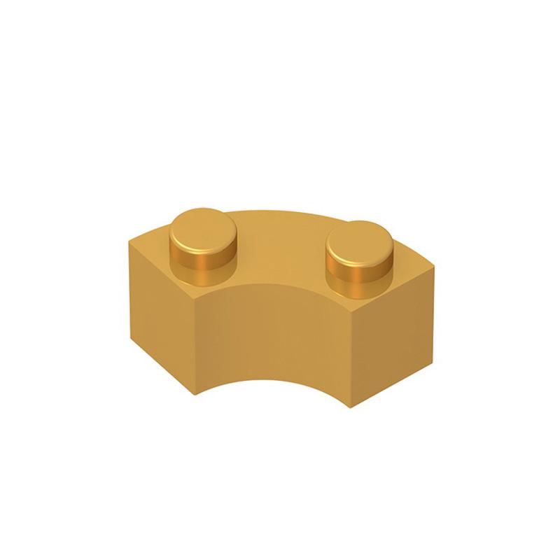 

MOC 10PCS 3063 Round Corner 2x2 Bricks Building Blocks 85080 Studs Educational Particle Assemble Toys Children Birthday Gifts