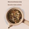 5.0L Unglazed Clay Herbal Medicine Pot with Charcoal Stove
