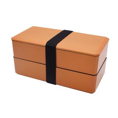 Mitani Yamanaka Lacquerware Yamanaka Lacquer Bento Box Lunch Box 2 Tiers 800ml Bezpieczny w kuchence mikrofalowej Bezpieczny w zmywarce Słoje drewna Słoje pędzla Lakier Shiraki