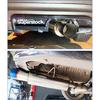 Sports Car Styling Exhaust System Pipe Tail Universal Racing Muffler HKS High Quality Stainless 101mm Mufflers Silver Blue Tips