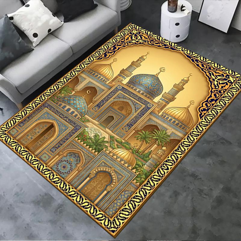 2025 New Muslim Carpet Rug for Living Room Bedroom Home Sofa Decoration,Kids Play Non-slip Floor Mat122