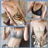 Ultra-Thick 8CM Cup Anti-Sagging Bra for Small Chest - Women's Gathered & Adjustable Design