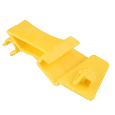 Bonnet Support Clip Retention Clamp for Mk7 2008 Onwards 2014 with Yellow Color In ABS Plastic