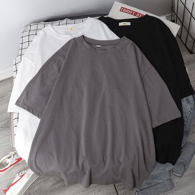 Nieuw INS Europees en Amerikaans katoenen T-shirt met korte mouwen en losse top dameskleding
