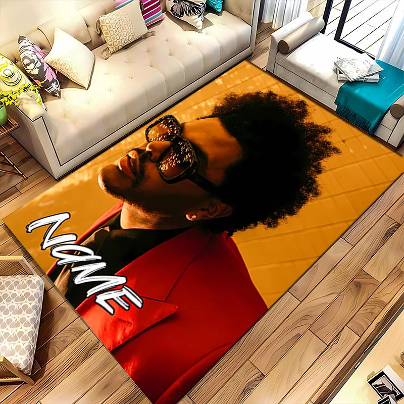 Custom personalization The Weeknd Area Rug - Perfect For Kitchen, Bathroom,Laundry Room Decor Large Size Available,Gift All Seasons