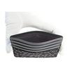 Inden Card Case Slim Thin Deer Leather Black x White Dragonfly Pattern 2530-11-008 8 Card Pockets 1 Pocket