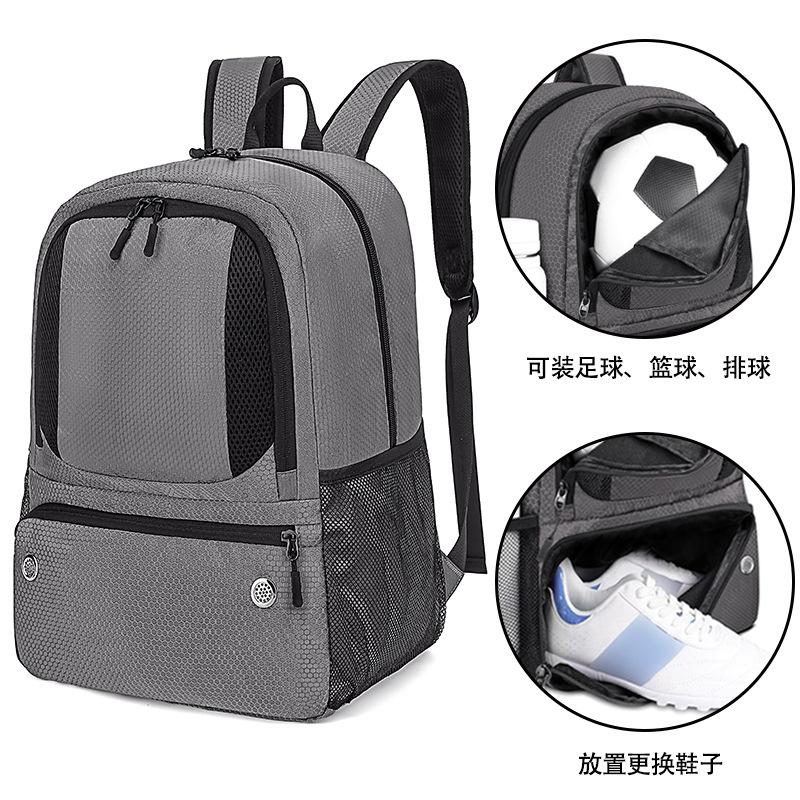 Portable Lightweight Sports Gear Organizer New Durable Waterproof Backpack for Soccer Basketball Volleyball Training Trips