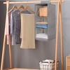 Multifunctional Hanging Wardrobe Organizer: Washable Cotton Linen & Non-Woven Fabric Drawer for Clothes Storage