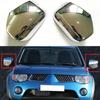 Аксессуары для Mitsubishi Triton L200 2005-2014 Pajero Sport 2011 боковое крыло двери зеркало крышка украшения автомобиля