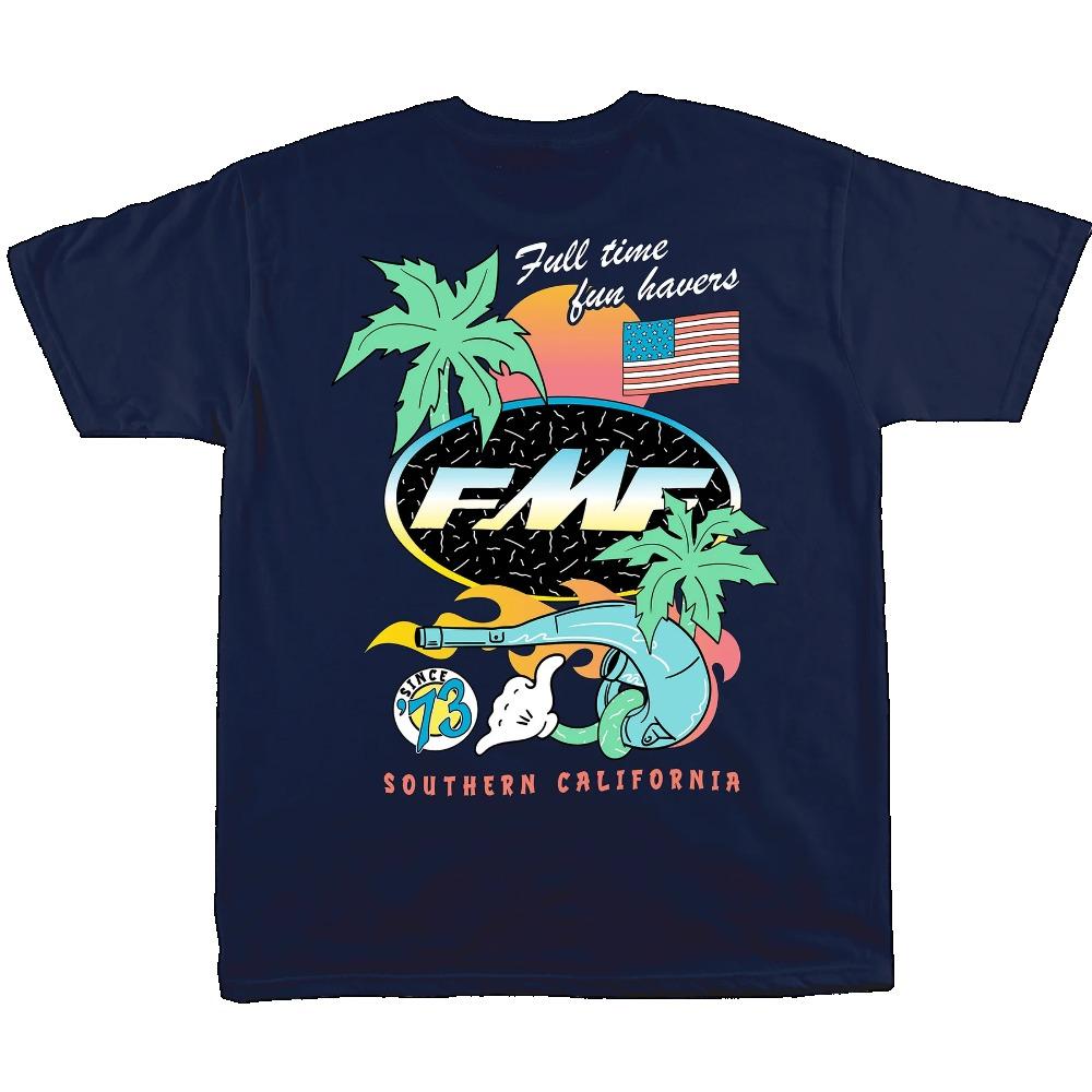 

2025 Новая мужская футболка Женская футболка DAY GLO FMF Racing Футболка Хлопок Ретро Футболка с коротким рукавом Мужской топ Уличная мужская одежда XXXXL