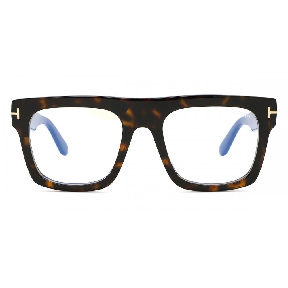 Tom Ford Ft6068 B With Clip On 052 Blue Light Block Men Eyeglasses