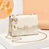 Korean Version Women'S Crossbody Bag Sequin Chain Shoulder Bag Mobile Phone Bag