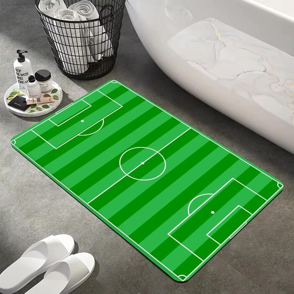 Disney Football Field Plan Mats Retro Multiple Choice Living Room Kitchen Rug Non-Slip Welcome Home Decoration Carpet