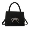 Vintage Chic Small Square Bag For Women In Black White Blue Grey And Rose Pink For Casual Commute Stylish Look