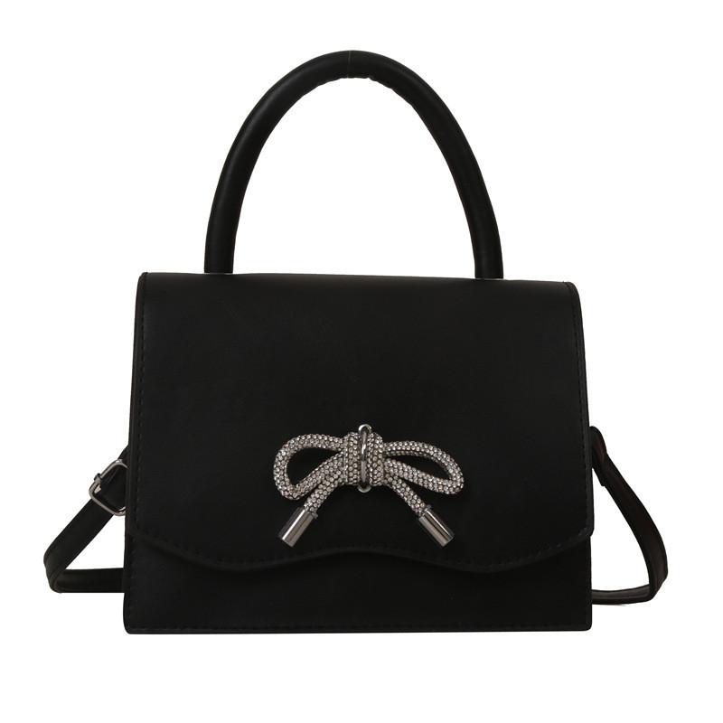 Vintage Chic Small Square Bag For Women In Black White Blue Grey And Rose Pink For Casual Commute Stylish Look