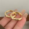 Trending Metal Geometry Hoop Earring Fashion New Design Irregular Minimalist Earrings for Women Fashion Jewelry Gifts
