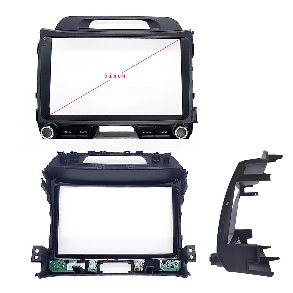 9-Inch Kia Sportage Central Control Navigation Frame for 2010-2016 Models