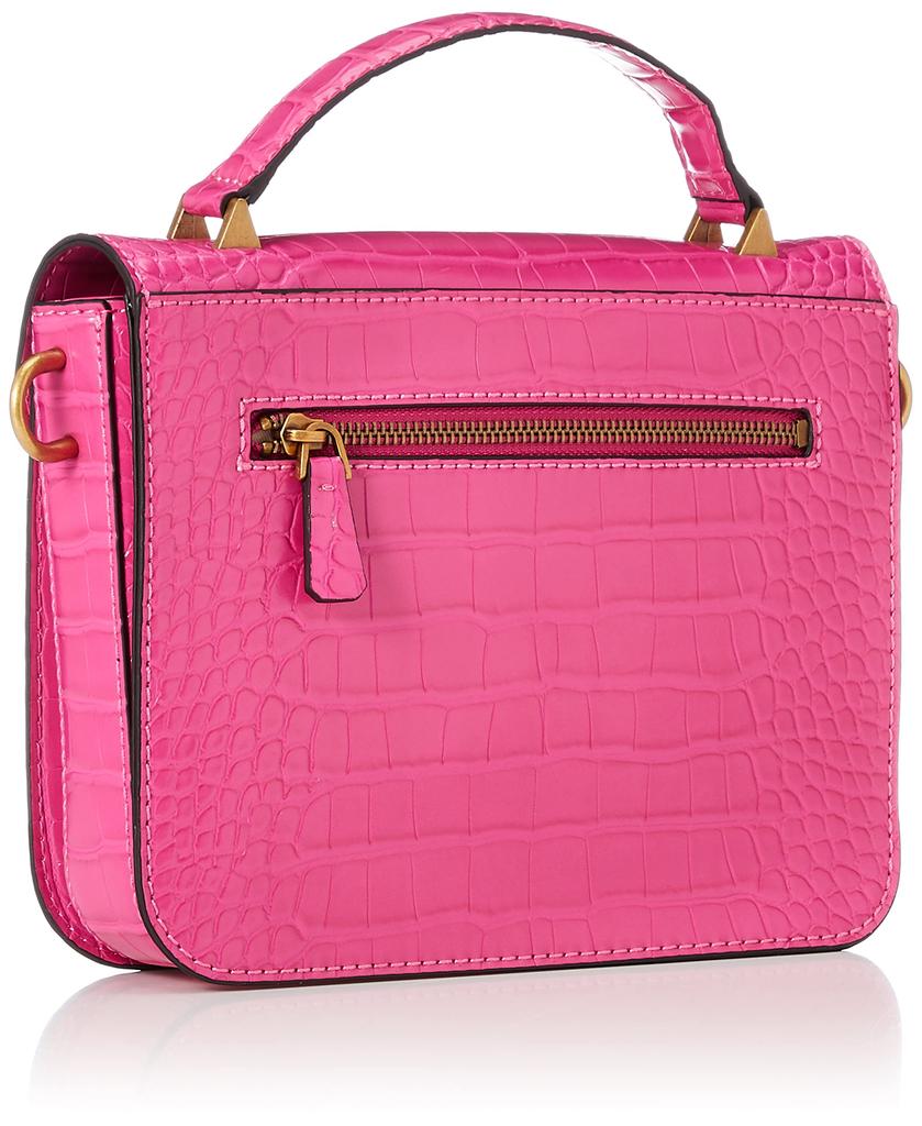 Ladies Bag RETOUR TOP HANDLE FLAP MAG [GUESS] Women's