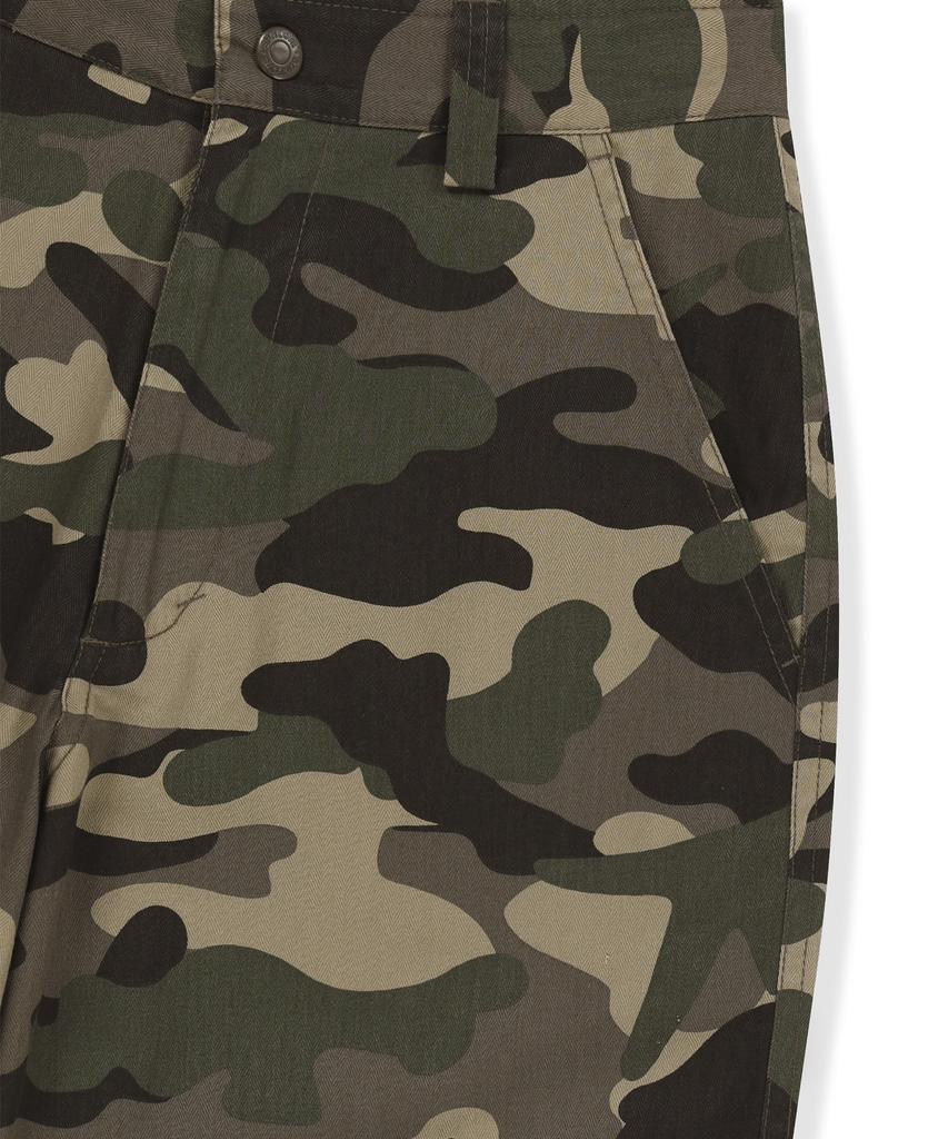 Sseonleobeutueo Herringbone Right Chino Camo