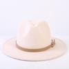 Popular European and American Classic Simple Flat-brimmed Top Hat Men's and Women's Fashionable and Elegant Versatile Jazz Hat Top Hat
