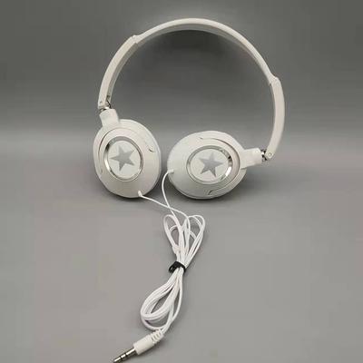 Uniwersalne Słuchawki Przewodowe Nauszne Hi-Fi Stereo Dźwięk Zestaw Słuchawkowy Redukcja Szumów Dźwięk Basowy Składane Słuchawki Do PC Telefonu Komórkowego