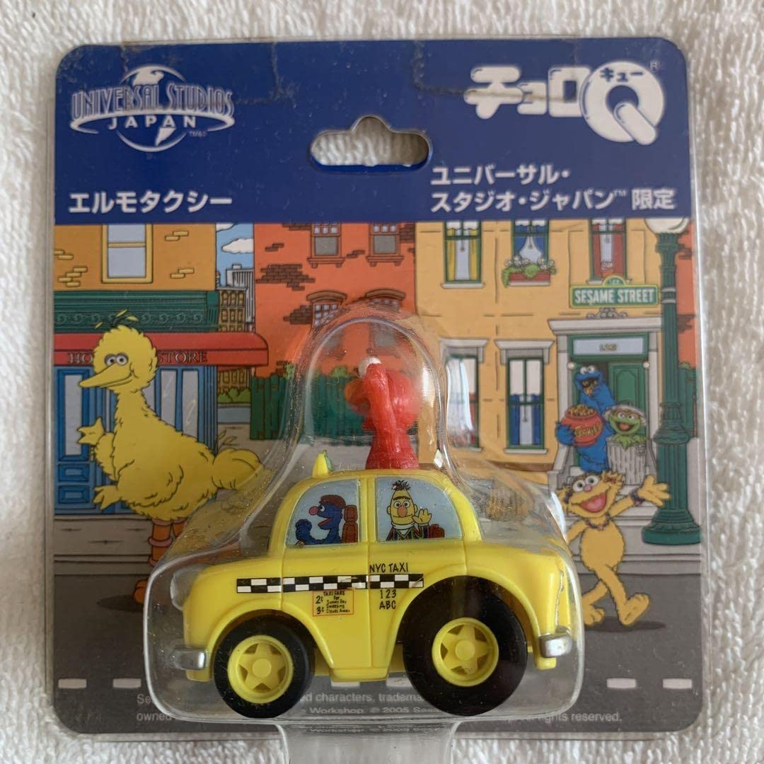 

Choro Q Universal Studios Japan Limited Edition Elmo Taxi Sesame Street Mini Car Model Car