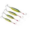 Minnow 10/15/20/30g Colorful Lead Casting Jig Bait Feather Metal Fishing Lures Spinning Baits
